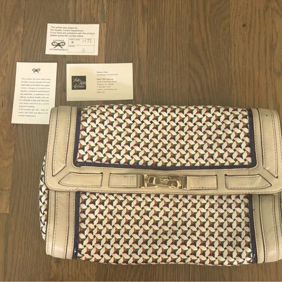 Anya Hindmarch multi color clutch - Picture 1 of 8